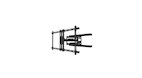 Neomounts WL40S-850BL18 TV-Wandhalterung 43-86" - volle Bewegung - schnelle Installation - 200 x 100