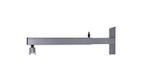 PeTa STANDARD Wandhalterung für Half Coupler M10, 40 - 70 cm mit selbsthemmendem Kugelgelenk