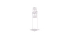 B-TECH Back-to-Back Floor Stand with Tilt for Samsung 32" E-Paper VESA 200