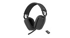 Logitech Zone Vibe Wireless Over-Ear-Kopfhörer mit Bluetooth und USB-Empfänger | UC- Version | Grafi