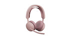 Logitech Zone Wireless 2 ES for Business - kabelloses Dual Headset mit adaptiver Hybrid-ANC | Rosa