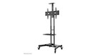 Neomounts NM-M1700BLACK TV-Trolley 32-75" - Schwarz - Fester Bodenständer - Stahl - 50 kg - 81,3 cm 