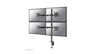 Neomounts FPMA-D550D4BLACK Monitorarm 13-32" - Klemme/Durchführung - 6 kg - 33 cm (13") - 81,3 cm (3