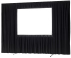 celexon Vorhangset 4-seitig für Faltrahmenleinwand Mobil Expert 406 x 305 cm