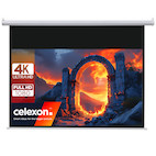 celexon basic line Motorleinwand 240 x 135cm,Heimkino Leinwand,Leinwand 16:9, Beamerleinwand,3D Lei