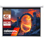 celexon basic line Rolloleinwand 240 x 180cm,Leinwand Format 4:3, Heimkino Leinwand, Beamerleinwand,