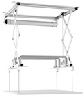 celexon Beamer Deckenlift PL400 HC Plus - max. ausfahrbar bis 54 cm - 25kg Traglast