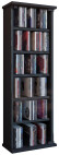 VCM CD / DVD Möbel Vetro - Schrank / Regal in 7 Farben: schwarz