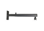 PeTa Wandhalterung Standard, feste Länge 30cm, schwarz
