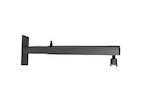 PeTa Wandhalterung Standard, vario Länge 100-150cm, schwarz