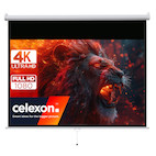 Vorschau: celexon basic line Rolloleinwand 240 x 135cm,Leinwand Format 16:9, Heimkino Leinwand, Beamerleinwand