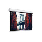 Vorschau: DELUXX Professional Classic Kurbelleinwand Mattweiß Vision - 1:1 - 210x210 cm