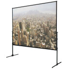Vorschau: DELUXX Professional mobile Rahmenleinwand Frontprojektion - 4:3 - 427x320cm - 210''