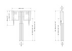 Vorschau: celexon Expert elektrisch höhenverstellbarer Display-Ständer Adjust-4275WS mit Wandbefestigung - 50c