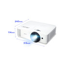Vorschau: Acer H5386BDi: 5.000-Lumen-HD-Beamer mit 360°-Installation für Präsentation