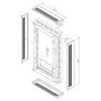 Vorschau: Hagor Cover-Set für WH LG 49XE4F