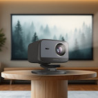 Vorschau: Philips NeoPix 450 Smart Full HD kompakter LED Projektor mit um 180 Grad drehbarem Ständer und einem