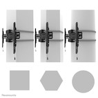 Vorschau: Neomounts WL30S-910BL16 TV-Säulenhalterung für die feste Installation von 40-75" Displays