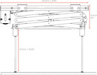 Vorschau: celexon Beamer Deckenlift PL2000 - max. ausfahrbar bis 196 cm - 15kg Traglast