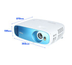Vorschau: BenQ TK800M Beamer mit 3000 ANSI-Lumen und 3840 x 2160 4K UHD Auflösung