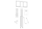 Vorschau: celexon Expert elektrisch höhenverstellbarer Display-Ständer Adjust-4286WB mit Wandbefestigung - 70c