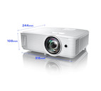 Vorschau: Optoma H117ST Kurzdistanzbeaemer mit 3800 Lumen und WXGA