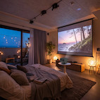 Vorschau: Philips NeoPix 450 Smart Full HD kompakter LED Projektor mit um 180 Grad drehbarem Ständer und einem