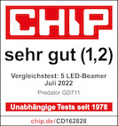 Vorschau: Acer Predator GD711 Gaming-Beamer mit 4000 Lumen 4K-UHD-LED