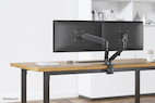 Vorschau: Neomounts DS70-700BL2 Monitorarm 17-27" - Gasfeder - Klemme - 7 kg - 43,2 cm (17") - 68,6 cm (27") -