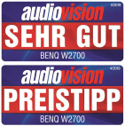 Vorschau: BenQ W2700 4K Beamer mit 2000 ANSI-Lumen und 3840x2160 Auflösung