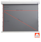 Vorschau: celexon HomeCinema Motorleinwand Tension Dynamic Slate ALR 199 x 112 cm 90"