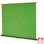 Vorschau: celexon 98" Mobile Chroma Key Green Screen 150 x 200 cm für Zoom-Calls, Tiktok Content & Streaming