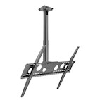 Vorschau: Hagor HA DH 400 - 700 L - Deckenhalterung für Einzeldisplay - 55-75" | max. VESA 800x600 | Länge 400