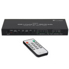 Vorschau: FeinTech HDMI 2.0 Switch 4x1+1 (mit HDMI HD-Audio Ausgang)