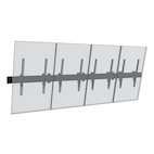 Vorschau: Hagor CPS W4P - Menuboard Wandhalterung für 4x 46-65“ Displays Portrait, max. VESA 400x600