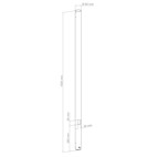 Vorschau: Hagor CPS Pole 1500mm, gerades Rohr