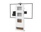 Vorschau: AXEOS STILIX WIDE - Einzelbildschirm (EB) Boden/Wandsystem für 65 bis 80" Bildschirme