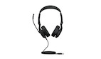 Vorschau: Jabra Evolve2 50 Link380a MS Stereo – schnurgebundenes Stereo Headset mit USB-A zertifiziert für Mic