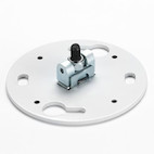 Vorschau: Chief CPA116W Deckenplatte, Pin-Connect