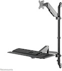 Vorschau: Neomounts WL90-325BL1 wandmontierter Sitz-Steh-Arbeitsplatz