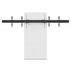 Vorschau: Hagor CON-Line® Big FS Lift Dual 65 - 75" freistehende Medienstele, elektrisch höhenverstellbar