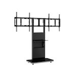 Vorschau: Hagor Pro-Tower M Dual mobiles Standsystem mit VESA-Dualaufnahme