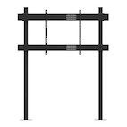 Vorschau: Hagor Standsystem mit Boden-Wand-Montage für ein 86-110" Display