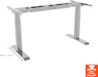 Vorschau: celexon elektrisch höhenverstellbarer Schreibtisch Professional eAdjust-58123 - weiß - Demo