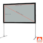 Vorschau: celexon Faltrahmen Leinwand Mobil Expert 406 x 228cm, Rückprojektion - Demoware