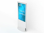 Vorschau: SWEDX Lamina 50" freistehendes Touch Display mit Steuereinheit & Smart HDMI, weiß - Demoware