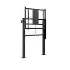 Vorschau: Hagor CPS Floor-to-Wall Moto 86 – 110″ System zur Boden-Wand-Montage mit elektro-motorischer Höhenve