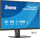 Vorschau: iiyama ProLite XUB3297QSNP-B1 32" Monitor mit QHD IPS-Panel-Technologie, USB-C-Dock und KVM-Switch