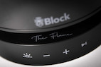 Vorschau: Block The Flame kabelloser Bluetooth-Lautsprecher mit Tischfeuer für gemütliches Ambiente in Schwarz