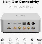 Vorschau: WiiM Amp Ultra Stereo-Streaming-Verstärker, silber